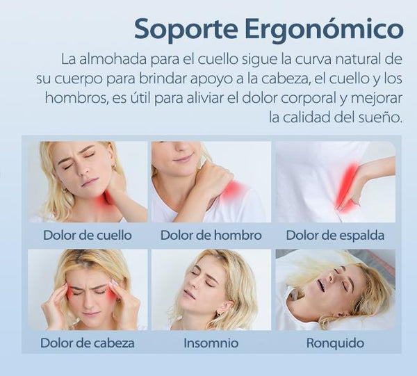 Almohada Ergonómica Sueño Saludable